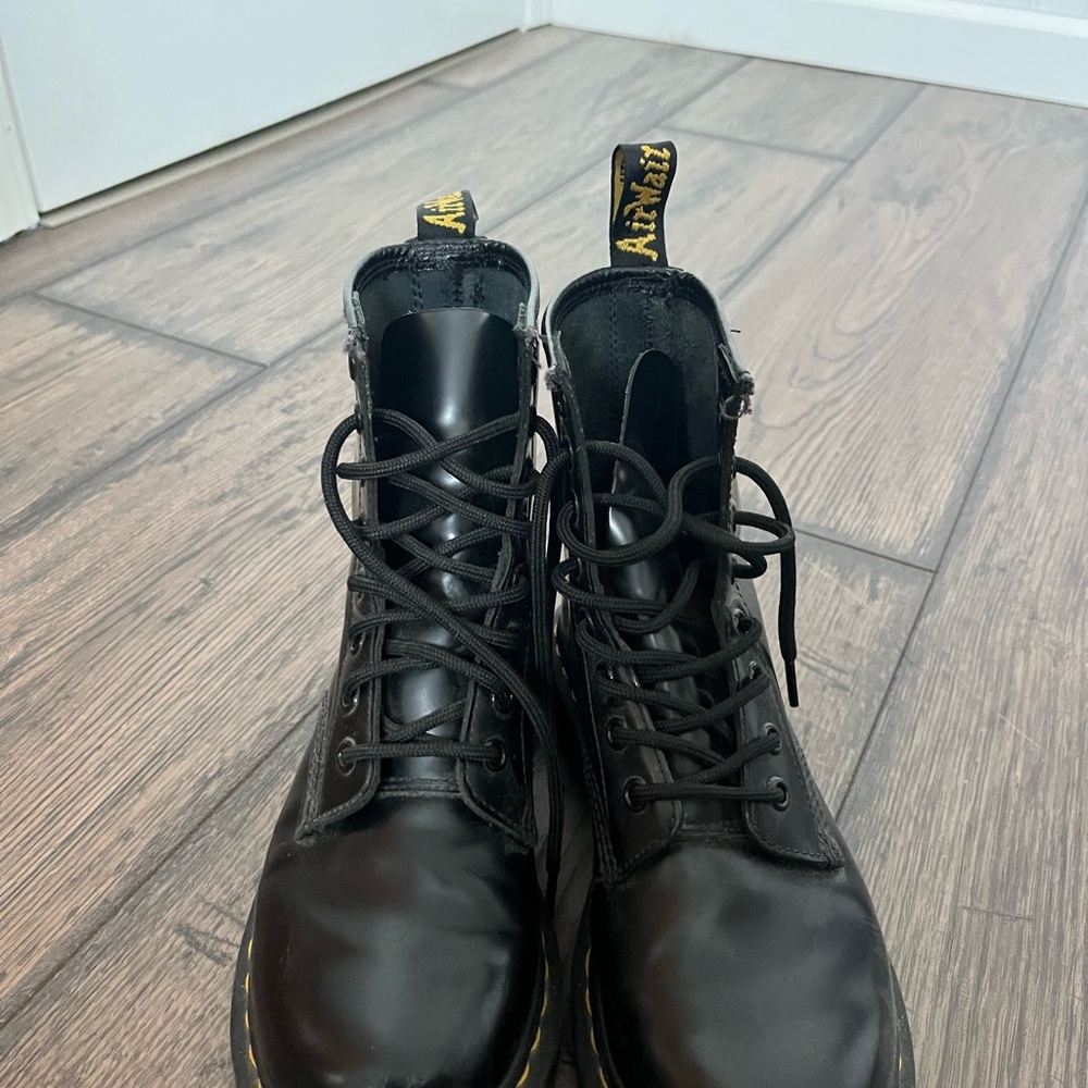 Dr. Martens Black Lace-Up Boots - Picture 2 of 5